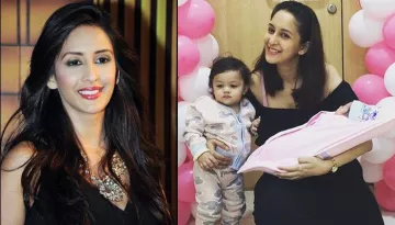 Chahatt Khanna Shares First Family Picture With Her Second Baby Girl, Six-Month-Old Amaira Mirza