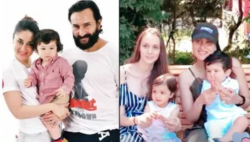 Taimur Ali Khan And Rannvijay Singha's Daughter, Kainaat's Fun Day Out In A London Zoo; Pics Inside