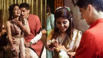 Shweta Tripathi And Chaitnya Sharma Exchange Rings In An Intimate Engagement Ceremony, Video Inside