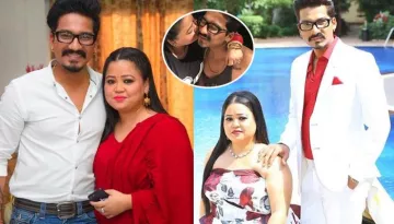 Haarsh Limbachiyaa Gives A Special B'Day Surprise To Bharti Singh, Gets Her Name Inked