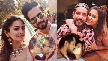 TV And Bollywood Celeb Couples Who Sealed Their Relationship With A Passionate 'Kiss Of Love'