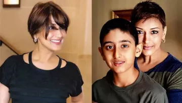 Sonali Bendre, In A Heartfelt Post, Revealed How Her Son, Ranveer Reacted To The News Of Her Cancer
