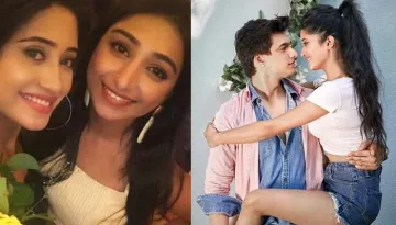 Rumoured TV Couple Shivangi Joshi And Mohsin Khan Twinning On Co-Star Mohena's Birthday Party