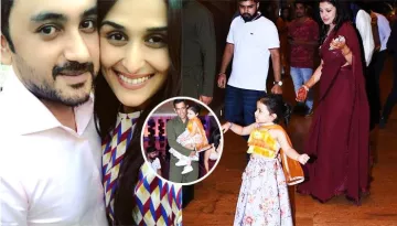 Ziva Dhoni's 'Sneakers Under Lehenga' Look From Poorna Patel's Sangeet Ceremony Is Unmissable