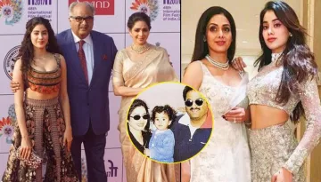 Janhvi Kapoor Cuddled In Mom Sridevi's Arms In This Throwback Family Picture, Is All About Love