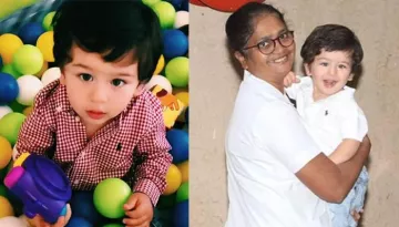 Taimur Ali Khan's Adorable Laugh Upon Hearing His Own Name Will Melt Your Heart, Video Inside