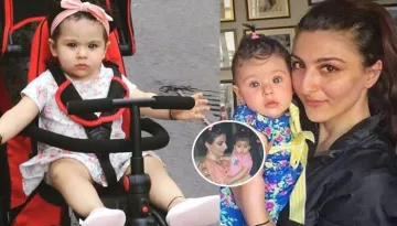 Inaaya Naumi Kemmu Poses Like A Pro As She Was Snapped With Mom Soha Ali Khan, Pics Inside