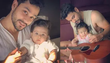 Adorable Pictures Of Inaaya Naumi Kemmu With Papa Kunal Kemmu Reveal She Is Daddy's Little Girl