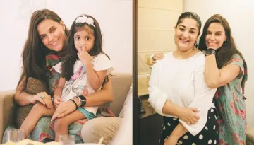 Neha Dhupia Learns Parenting Skills From Sister-In-Law, Neha Bedi After Announcing Her Pregnancy