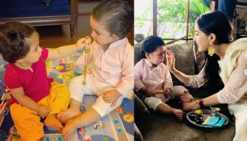 Taimur Ali Khan's 'Rakhi' Celebrations With Step-Siblings Sara, Ibrahim And Cousin Inaaya