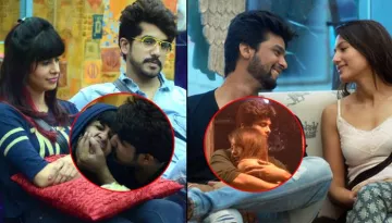 11 Couples Who Went Over The Top With Their PDA, Got Intimate And Cosy In The 'Bigg Boss' House
