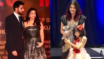 Abhishek's Note And Aaradhya's Hug To Aishwarya After She Wins An Award Is Pure Family Goals