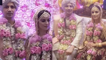Sumeet Vyas And Ekta Kaul's First Look From Their Wedding, Looked Ethereal In Their Royal Outfits