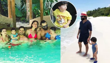 Taimur Ali Khan Is Still Not Over His Maldives Vacation And These Latest Pics Are A Proof