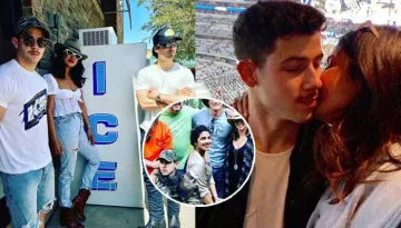 Priyanka Chopra Sits On Her Fiance Nick Jonas' Lap, Couple Living A Ranch Life In Full Swag