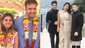 Priyanka Chopra-Nick Jonas Look Divine In Traditional Attires At Isha Ambani And Anand's Engagement