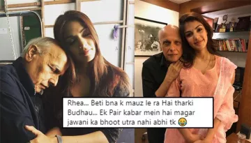 Rhea Chakraborty Shares Pics With Mahesh Bhatt, Slams Trolls For Linking Her Romantically With Him