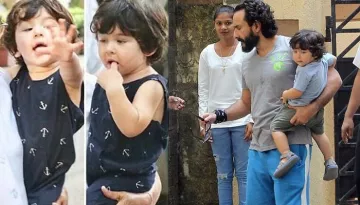 Taimur Ali Khan Calls Out Papa Saif Ali Khan And Screams 'Abba' For The First Time Publicly