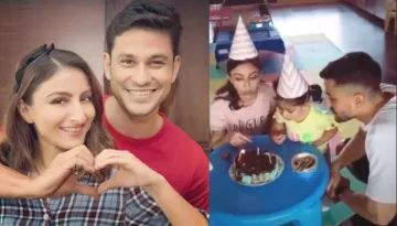 Inaaya Naumi Kemmu Helps Mommy, Soha Ali Khan To Cut Her Birthday Cake, Video Inside