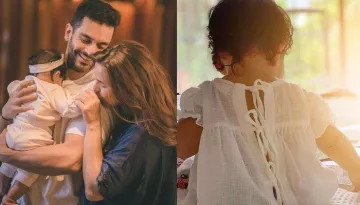 Angad Bedi Feels Mehr Is Not Growing Up Like Her Mom, Neha Dhupia, Shares 11-Month Birthday Post