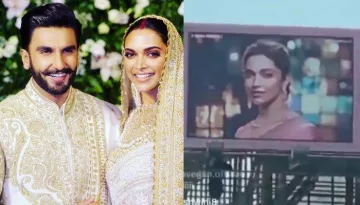 Ranveer Singh Had A Fanboy Moment When He Spotted Wife, Deepika Padukone In A Poster [Video]