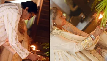 Amitabh Bachchan Posts Unseen Diwali Pictures Of Jaya, Abhishek, Aishwarya, Aaradhya Performing Puja
