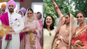 Neha Dhupia And Angad Bedi Had Bought Their Wedding Dresses On A 'Returnable Basis' From Designers
