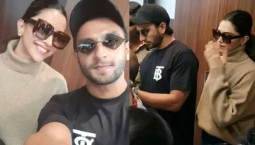 Deepika Padukone And Ranveer Singh Jet Out For Tirupati To Seek Blessings On Their First Anniversary