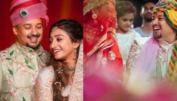 Mohena Kumari Singh Shares Unseen Sangeet Pictures With Suyesh Rawat On Her One-Month Anniversary