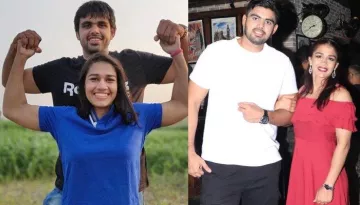 Babita Phogat's Wedding Preparations Begin With 'Baan' Ritual, Looks Beautiful In A Mosaic Saree