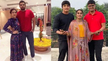 Babita Phogat Looks Ethereal In An Indo-Western Attire On Her 'Mehendi' Ceremony [Pics Inside]