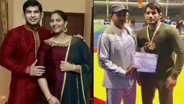 Geeta Phogat Congratulates Hubby, Pawan Kumar Saroha For Winning Gold Medal In National Championship