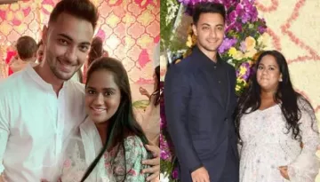 Heavily Pregnant Arpita Khan Attends Sooraj Barjatya's Son's Reception With Hubby, Aayush Sharma