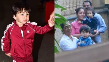 Taimur Ali Khan Returns From Europe Vacation, Joins Sister Inaaya Naumi Kemmu For Play Date