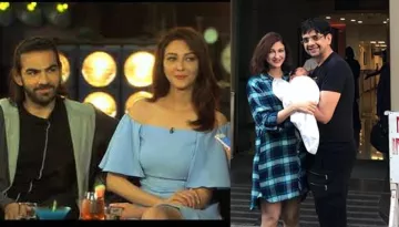 Actor Karan Grover Shares A Dreamy Selfie With Saumya Tandon And Her Newborn Son, Pic Inside