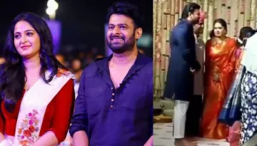 Prabhas And Anushka Shetty Share A Cute Moment At SS Rajamouli's Son's Wedding, Video Inside