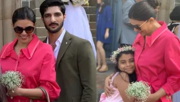 Sushmita Sen Attends Best Friend's Wedding With Boyfriend Rohman Shawl And Daughter Alisah