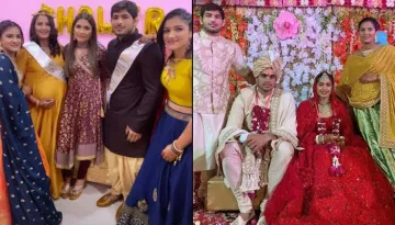 Geeta Phogat Receives A Surprise Baby Shower At Her Sister, Babita Phogat's Wedding Reception