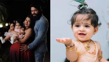 K.G.F. Star Yash And His Wife, Radhika Pandit Wishes Their Lovely Angel, Ayra As She Turns One