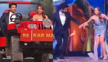 Kartik Aaryan Becomes Sara Ali Khan's 'Knight In The Shining Armour' As He Saves Her From Falling