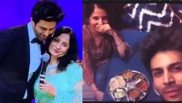 Kartik Aaryan Is A Proud Mumma's Boy As He Enjoys His 'Ma Ke Haath Ka Khaana' At Home