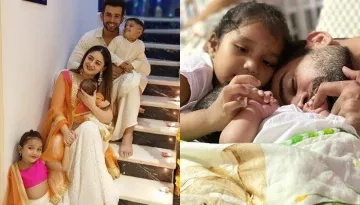 Mahhi Vij And Jay Bhanushali Frame Impressions Of Kids, Tara, Khushi And Rajveer And It Is Beautiful