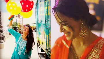 Mona Singh Looks Stunning In Floral Jewellery And A Pink 'Salwar Suit' For Her 'Mehendi' Ceremony