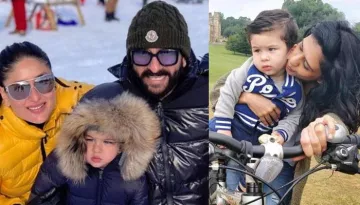 Taimur Ali Khan Looks Confused And Lost In The Latest Snaps From Switzerland, Pics Inside