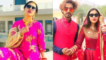 Sheena Bajaj Shows-Off Some Post-Wedding Swag As A Newly-Wed Marwari Bride With Hubby Rohit Purohit