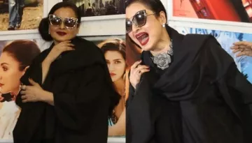 When Rekha Accidentally Posed Next To Amitabh Bachchan Picture, Her Reaction Was Priceless