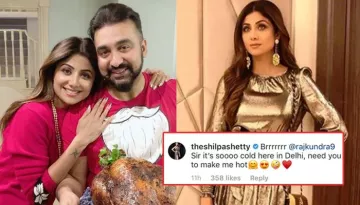 Shilpa Shetty Asks Hubby Raj Kundra To Make Her Hot As It's Cold In Delhi, He Gave A Kickass Reply