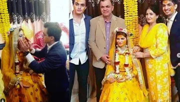 Mohsin Khan Welcomes 2019 With His Sister's 'Haldi' Ceremony, Looks Way Too Happy (Pics Inside)