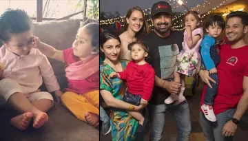 Unseen Pic Of Boss Babies Taimur Ali Khan-Inaaya Naumi Kemmu Lost In Thoughts Is Too Cute For Words