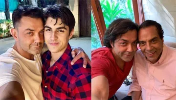 Bobby Deol's Selfie With Son, Aryaman Deol Is Making Netizens Ask, 'Dharam Ji, Is That You?'